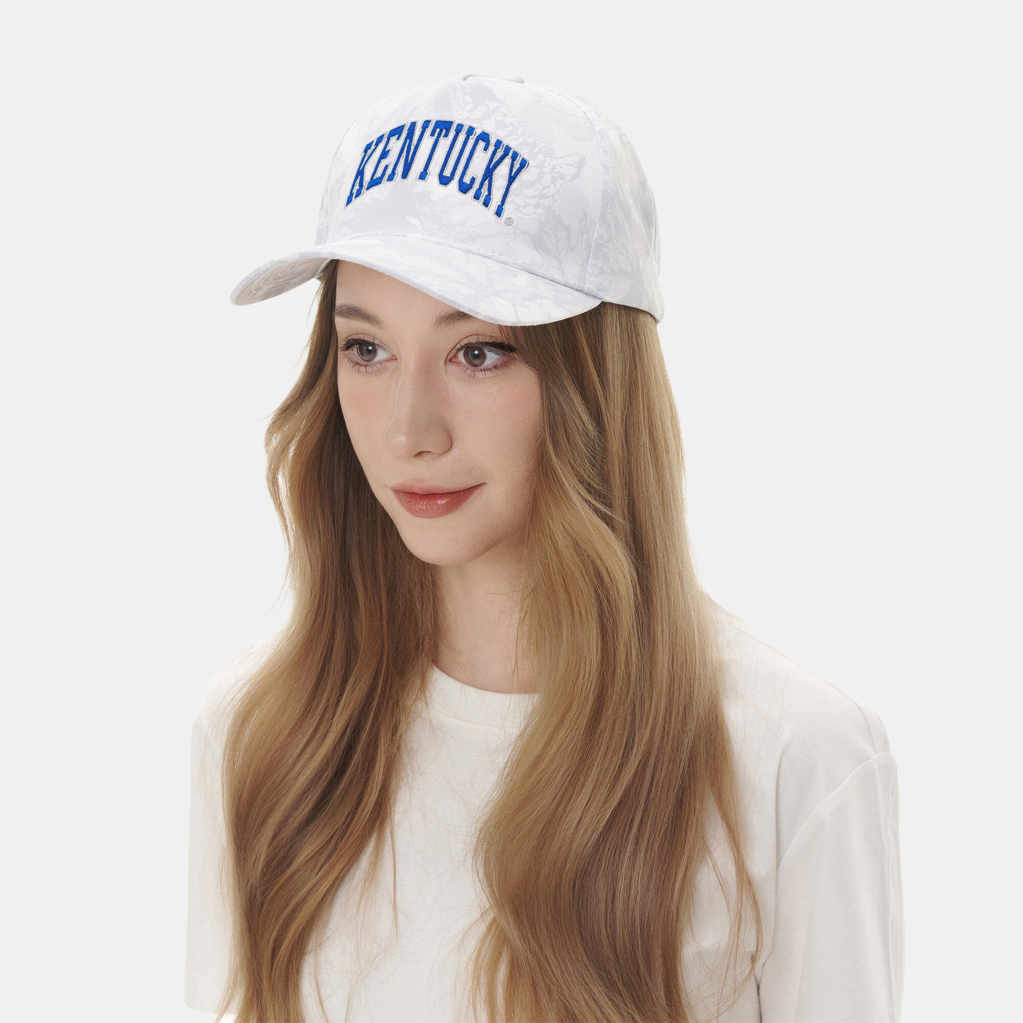 Chapeau ajustable ZooZatz Camo Kentucky Wildcats Snow Camo pour femmes