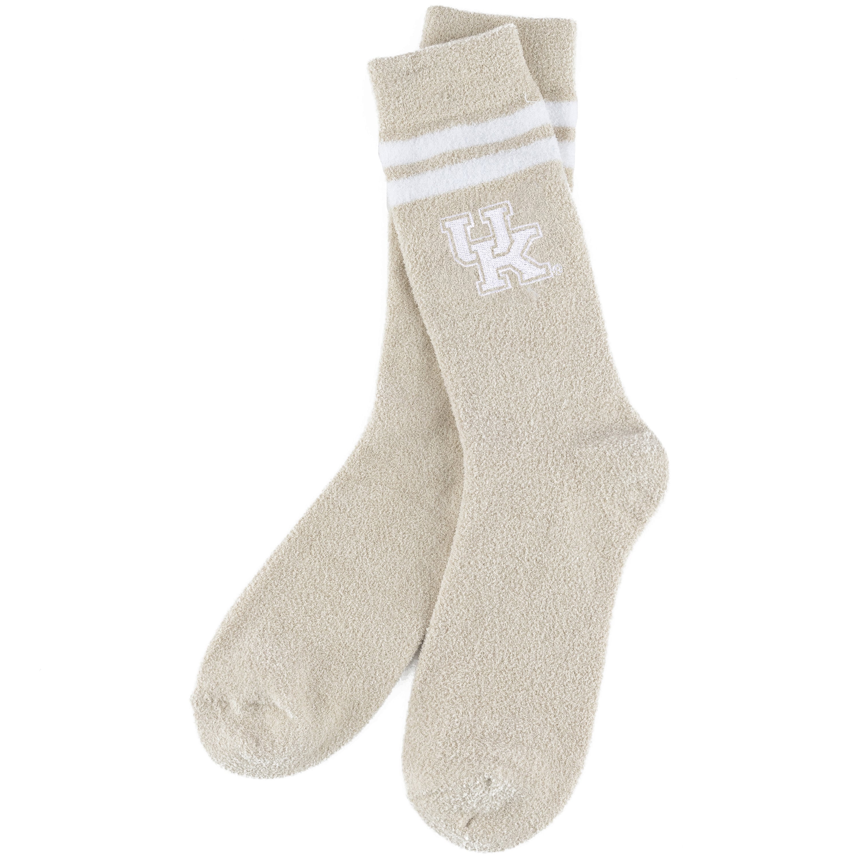 Chaussettes en peluche Victory pour femmes ZooZatz crème Kentucky Wildcats