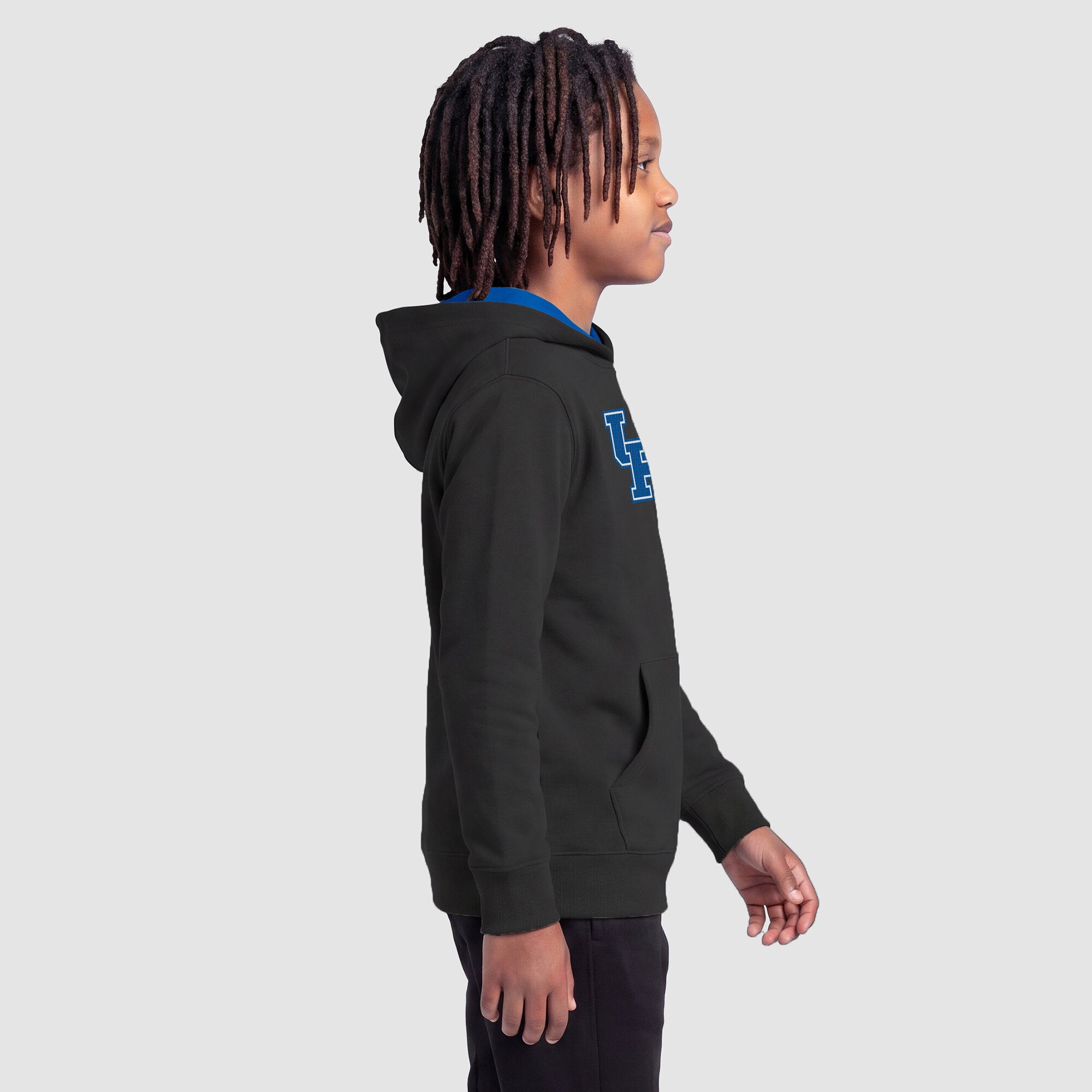 Youth Champion  Black Kentucky Wildcats Fleece Hoodie