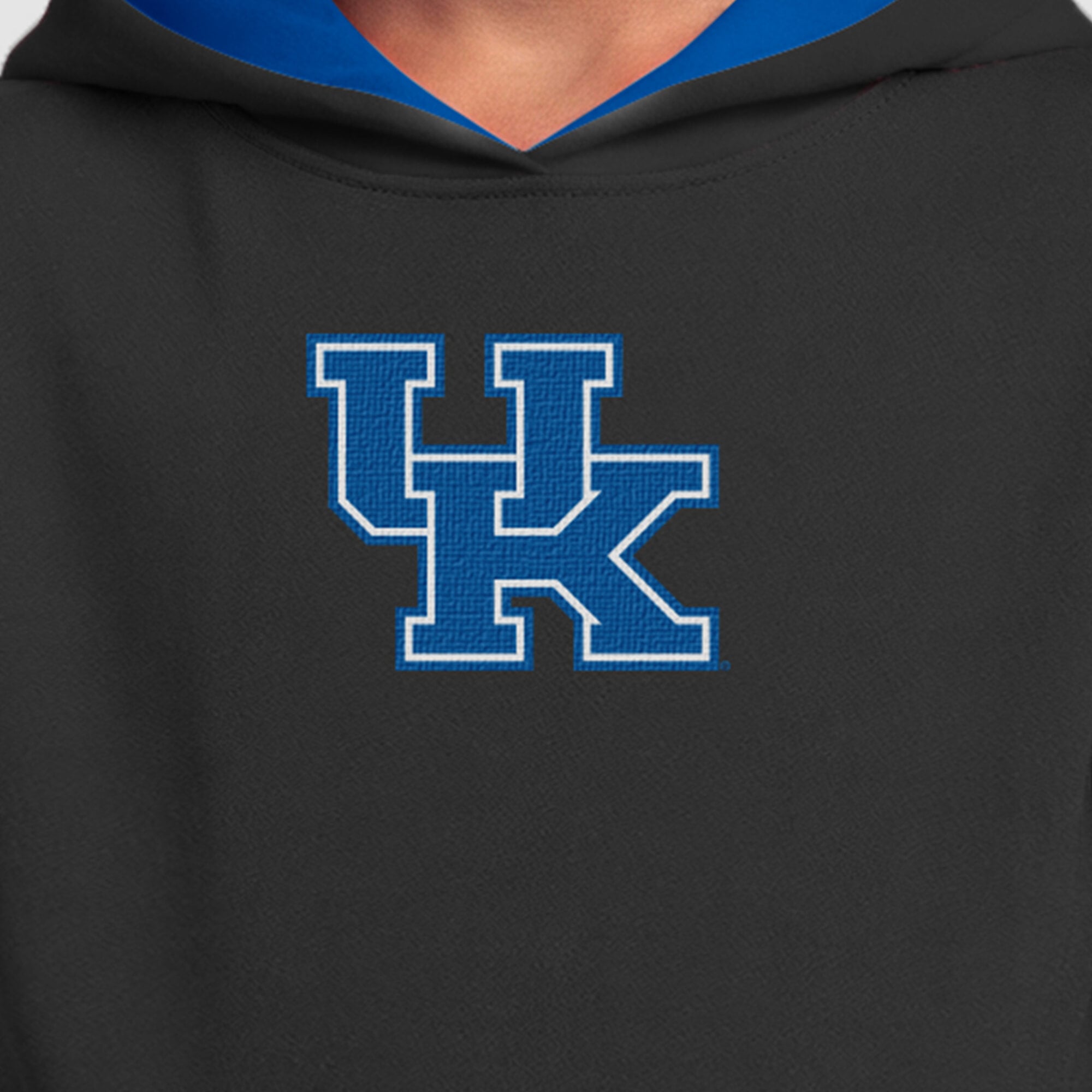 Youth Champion  Black Kentucky Wildcats Fleece Hoodie