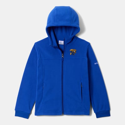  Kentucky Wildcats Columbia Youth Flanker Fleece Full-Zip Hoodie - Royal