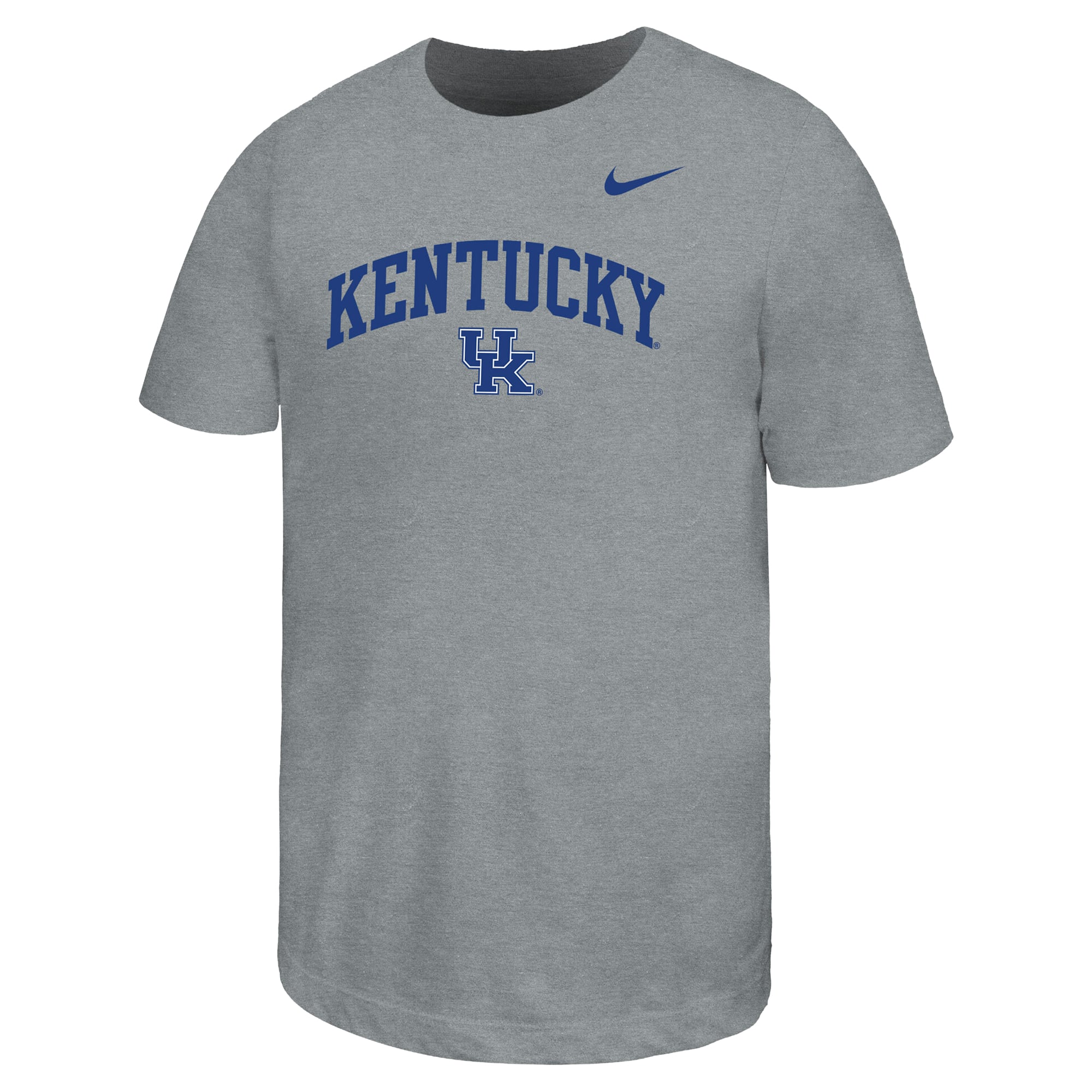 Youth Nike Gray Kentucky Wildcats Arched Name Drop T-Shirt