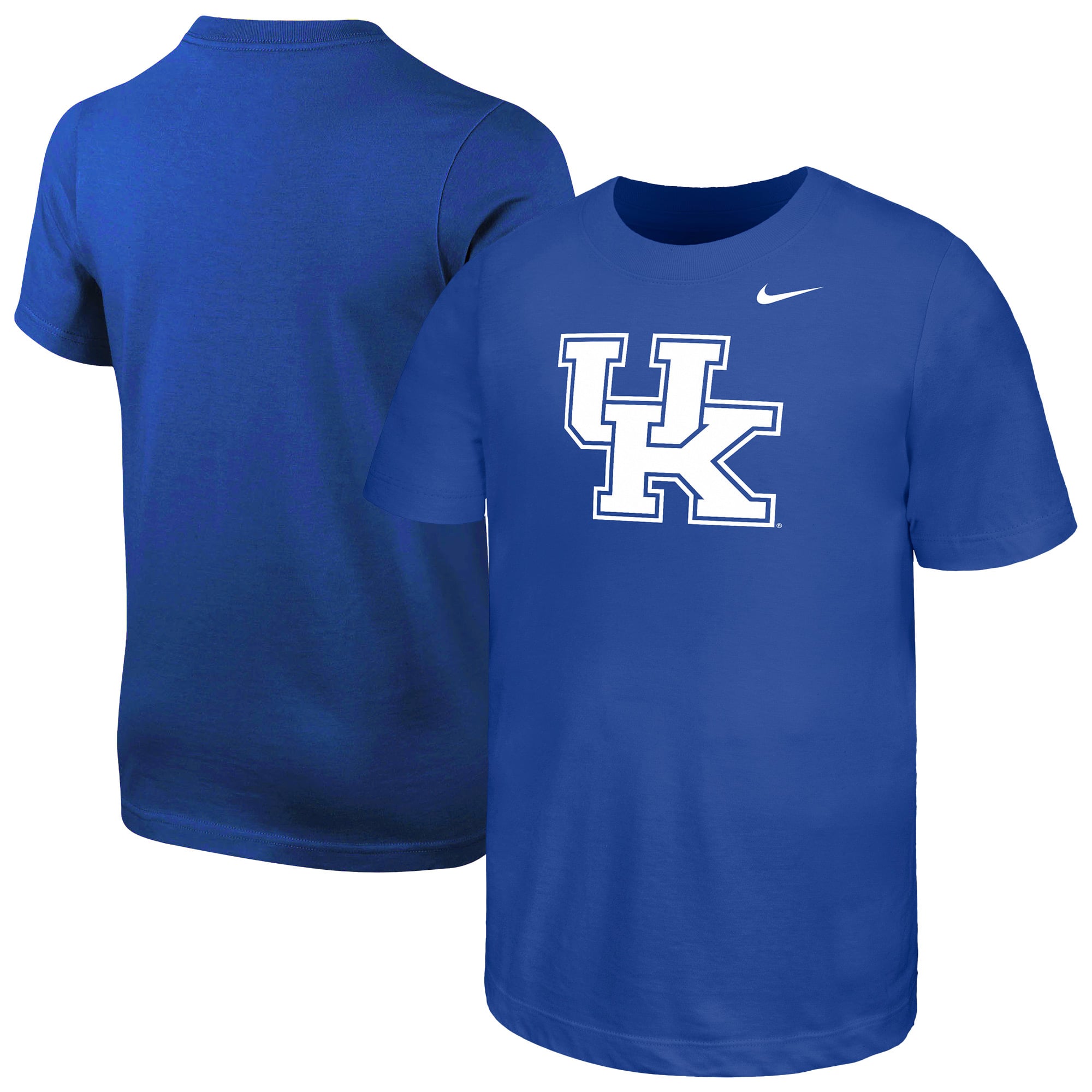 T-shirt Nike pour jeunes avec logo des Royal Kentucky Wildcats