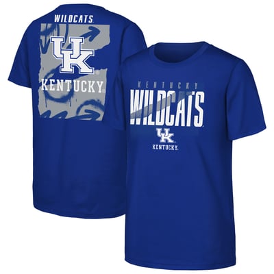  Kentucky Wildcats Outerstuff Youth Cut Through T-Shirt - Royal