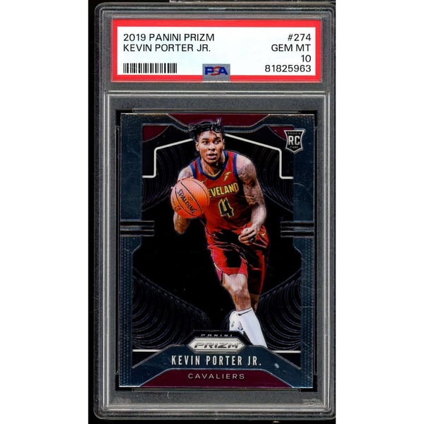 Kevin Porter Jr. Rookie Card 2019-20 Panini Prizm #274 PSA 10