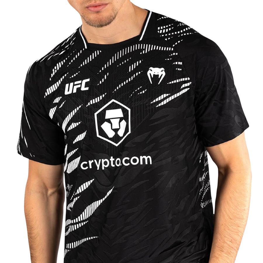 Camisas Venum Mma Men's UFC Fusion By Venum Black/Gold Fight Night