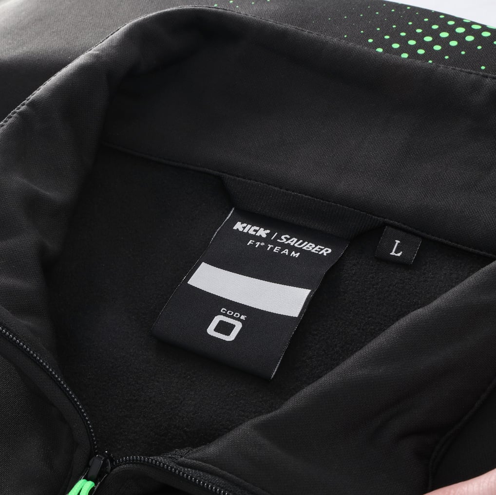 Kick Sauber F1 2025 Kick Team Quarter Zip Sweat