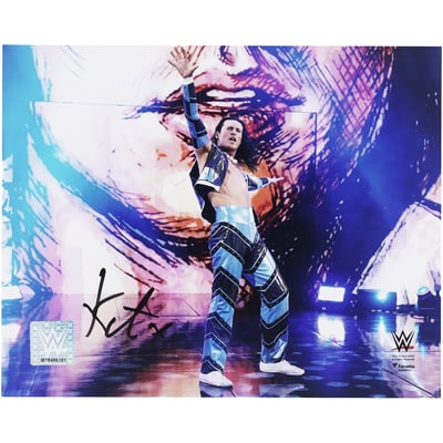 Kit Wilson WWE Autographed Fanatics Authentic 8" x 10" Entrance Photograph  