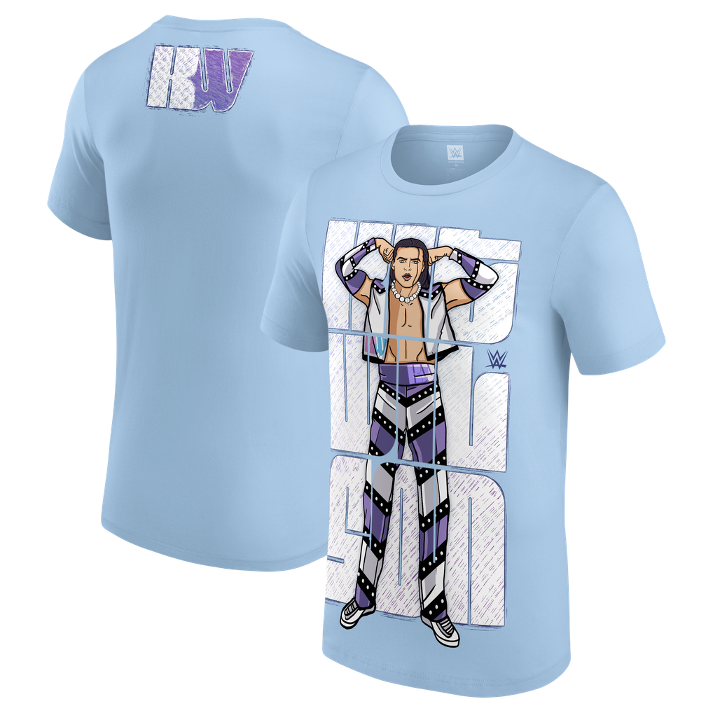 Men's Blue Kit Wilson Kit-Wil-Son T-Shirt