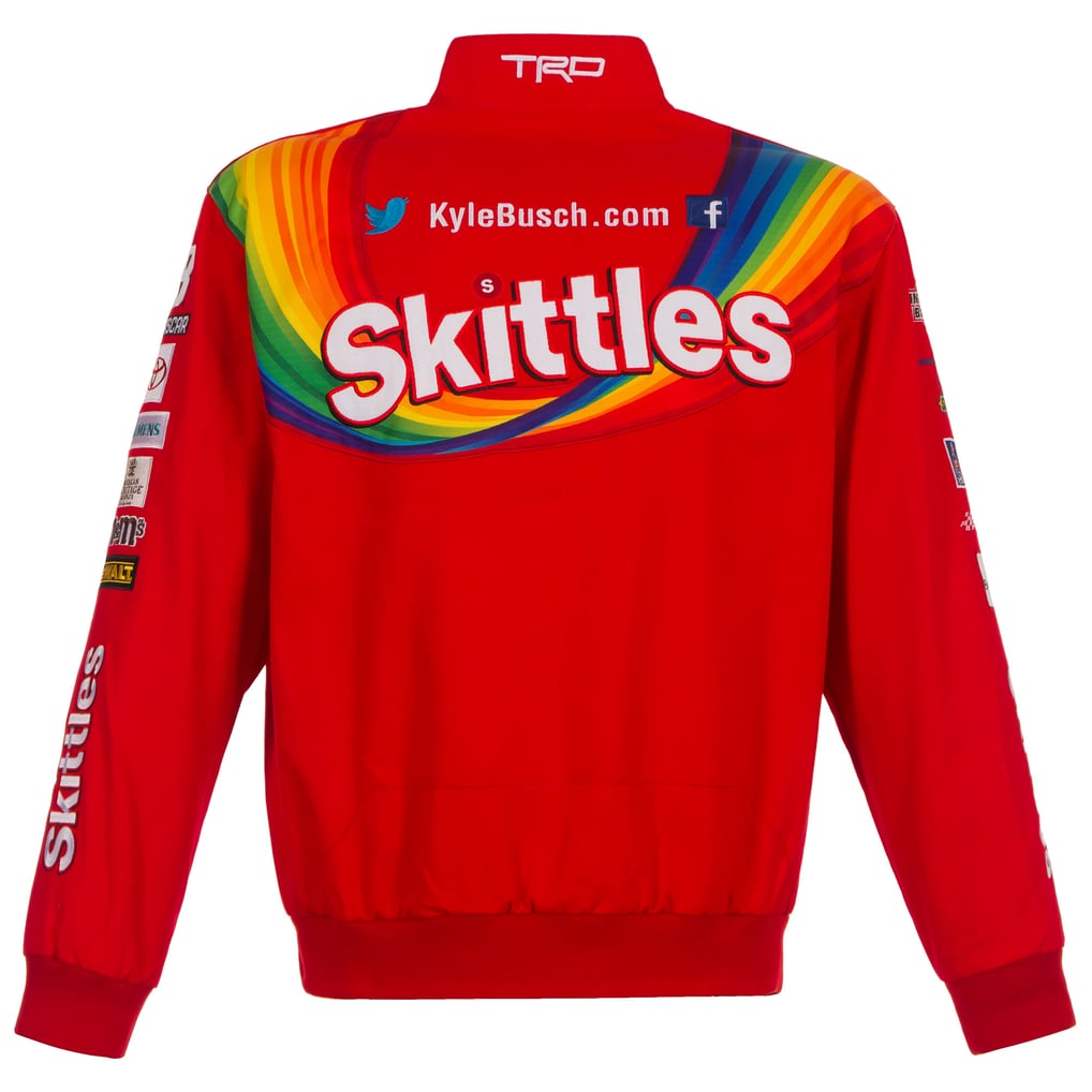 レーシングジャケット Skittles刺繍 NASCAR Supremeカスタム Men