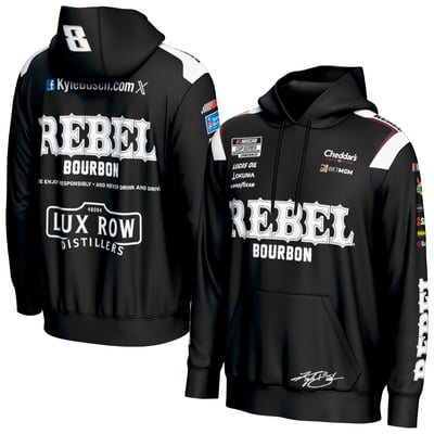 Kyle Busch ProSphere Rebel Bourbon Hoodie - Black