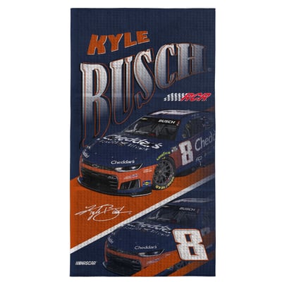Kyle Busch The Northwest Group Reflection 35" x 60" Waffle Weave Beach Towel