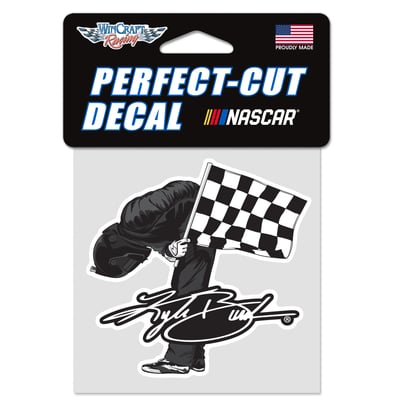 Kyle Busch WinCraft Forever Rowdy 4" x 4" Perfect Cut Decal