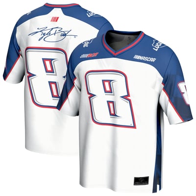  Kyle Busch ProSphere Youth Football Fashion Jersey - White
