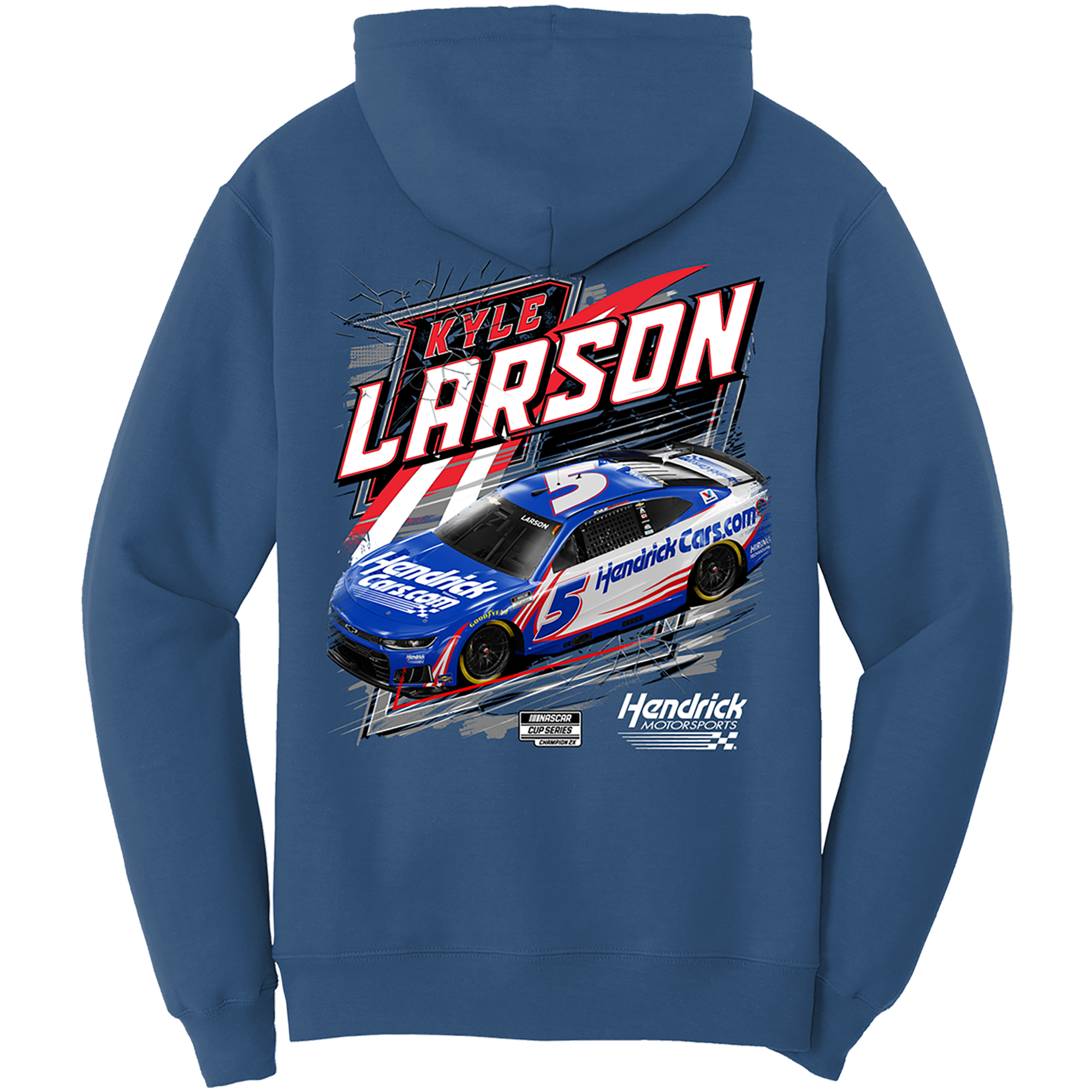 Men's Classic Ink Blue Kyle Larson HendrickCars.com Hoodie