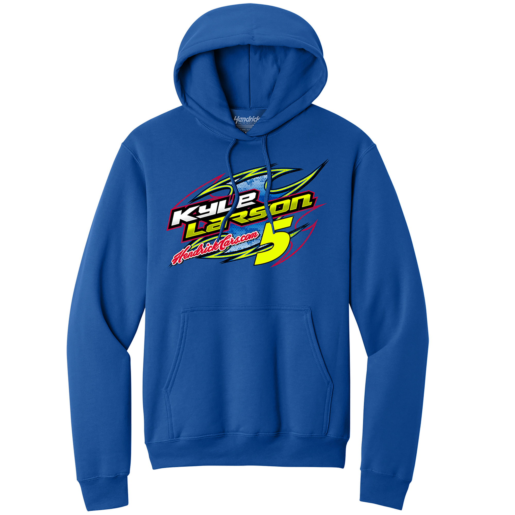 Men's Classic Ink Blue Kyle Larson Hendrickscars.com Tribute Hoodie