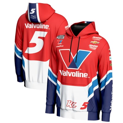  Kyle Larson ProSphere Valvoline Hoodie - Red