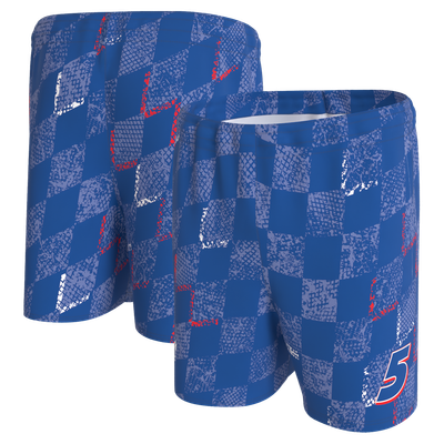 Kyle Larson ProSphere Unisex Shorts - Blue