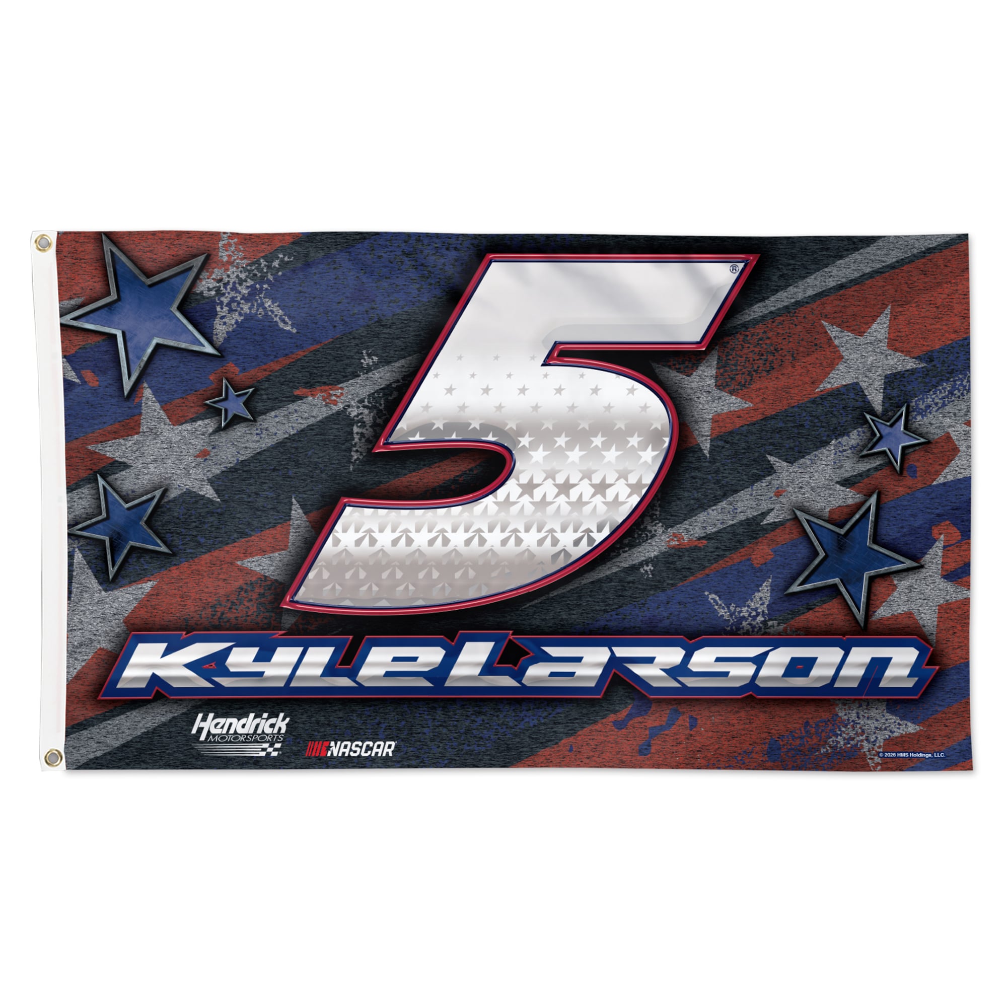 WinCraft  Kyle Larson 3' x 5' Single-Sided Deluxe Flag