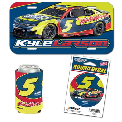Pack de trois pièces hommage à Kyle Larson WinCraft Hendrick