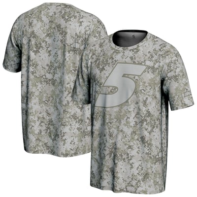 Kyle Larson ProSphere Youth  T-Shirt - Camo