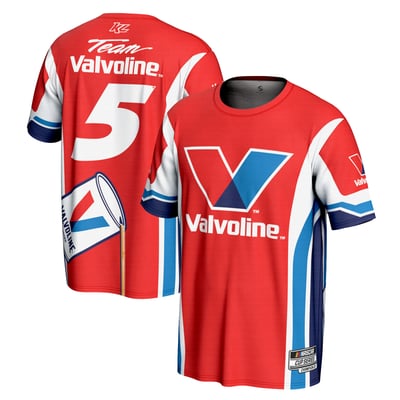  Kyle Larson ProSphere Youth Valvoline T-Shirt - Red