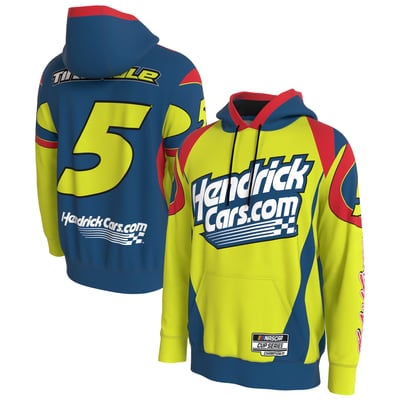  Kyle Larson ProSphere Youth Hendrick's Tribute Hoodie - Yellow