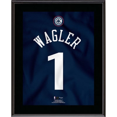 Keaton Wagler LA Clippers Fanatics Authentic 10.5" x 13" Jersey Number Sublimated Player Plaque