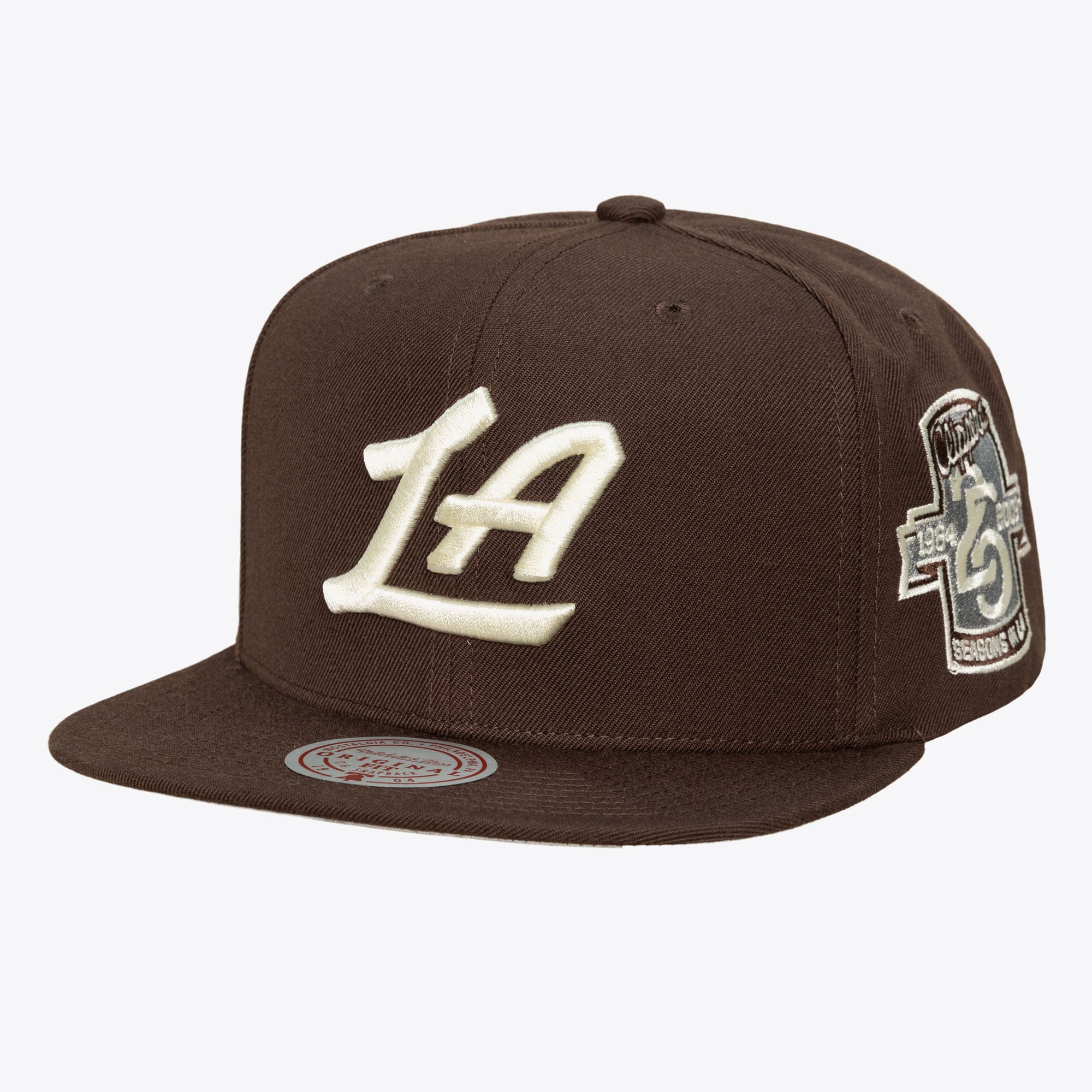 LA Clippers Brown & Cream Snapback Hat