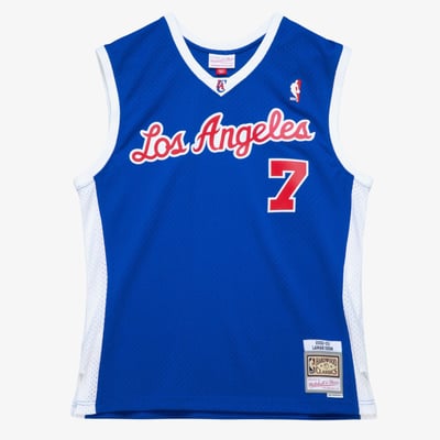 Lamar Odom Los Angeles Clippers 2002-03 Mitchell & Ness Blue Swingman Jersey