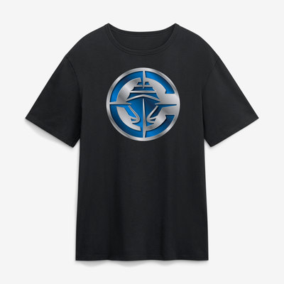 LA Clippers  Metallic Mascot T-Shirt - Black