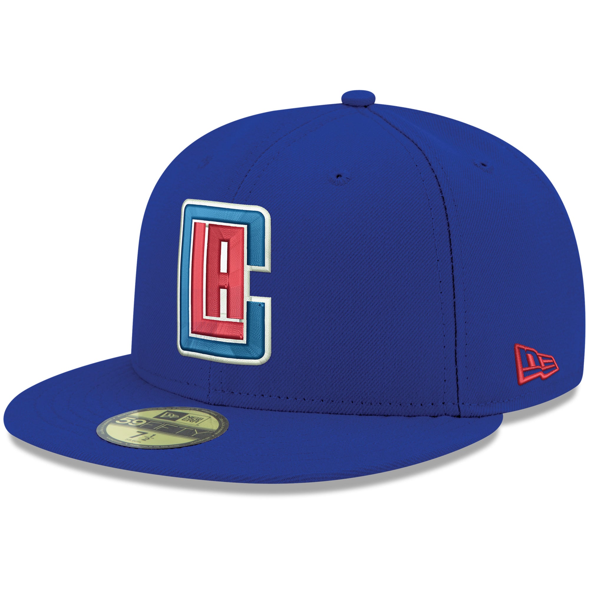 Men's LA Clippers New Era Royal Official Team Color 59FIFTY Fitted Hat