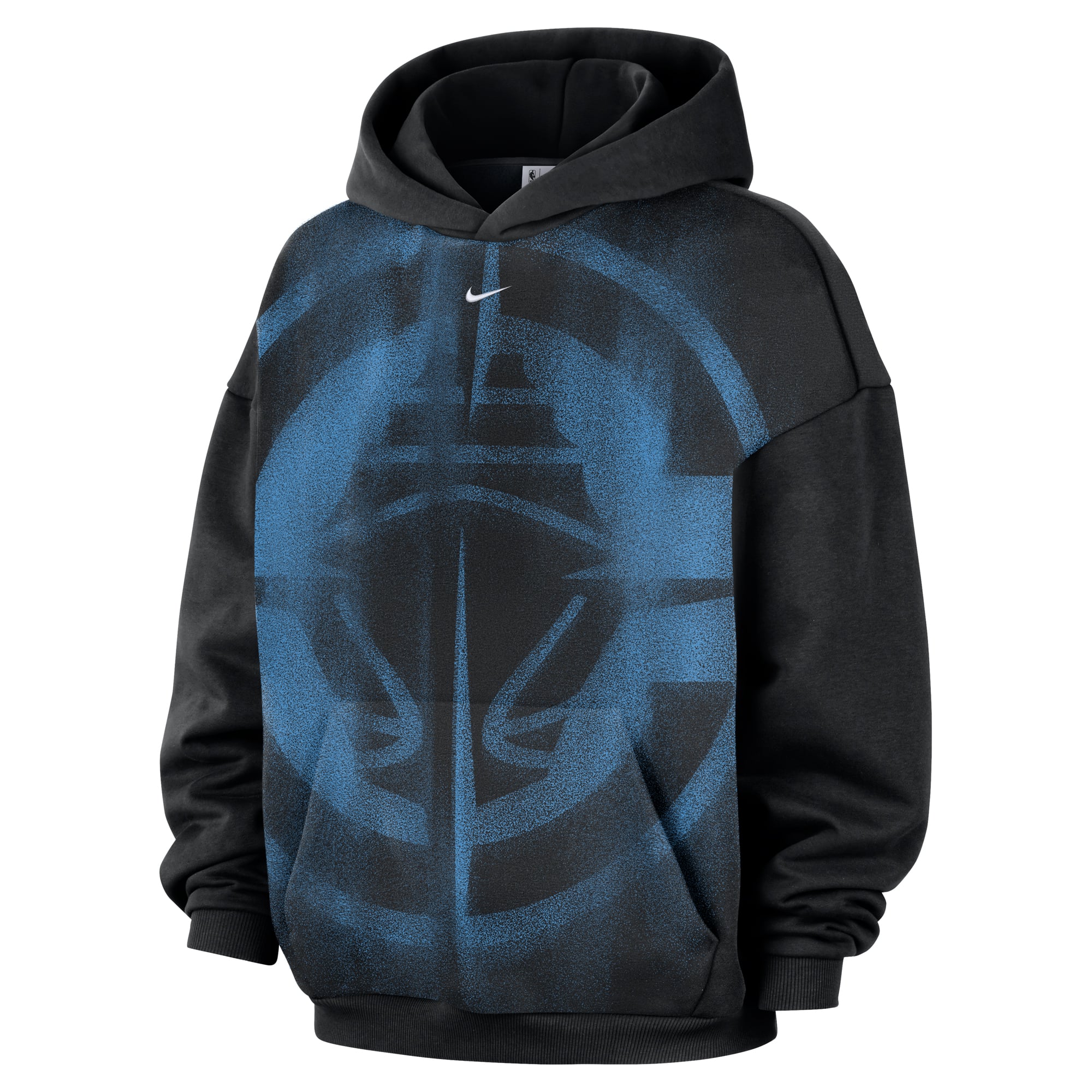 Sweat à capuche en polaire Nike LA Clippers 2026 Standard Issue Practice Icon noir pour homme