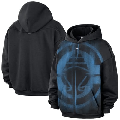 LA Clippers Nike 2026 Standard Issue Practice Icon Fleece Pullover Hoodie - Black