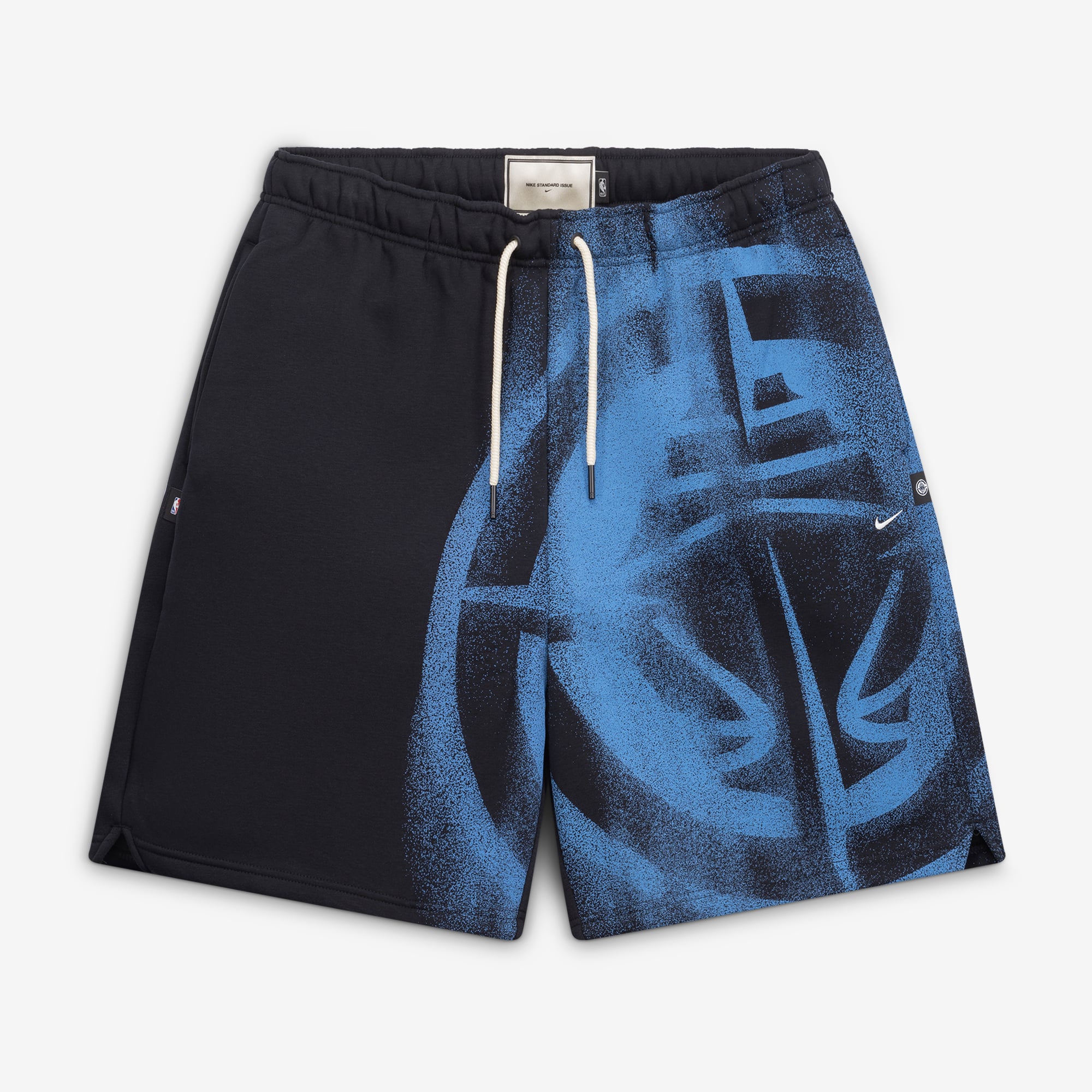 Short de sport Nike LA Clippers 2026 Standard Issue Icon Fleece noir pour homme