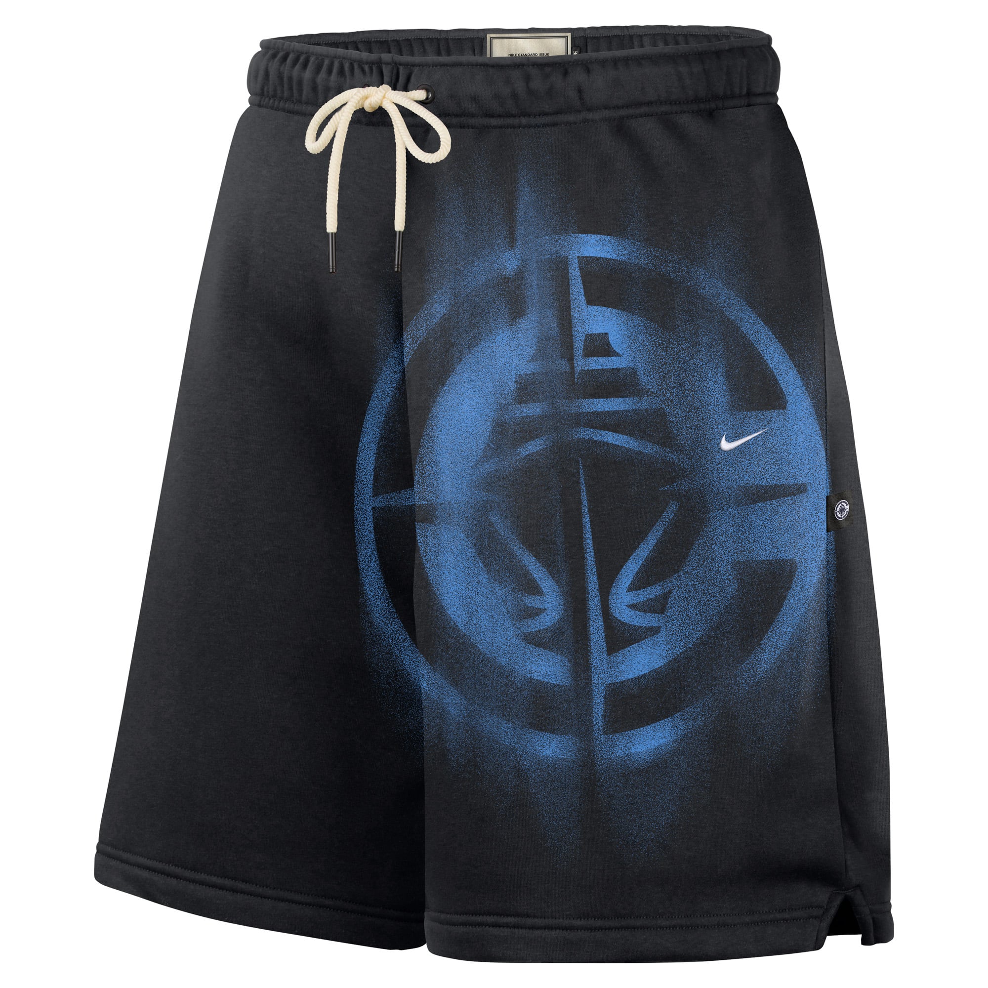 Short de sport Nike LA Clippers 2026 Standard Issue Icon Fleece noir pour homme