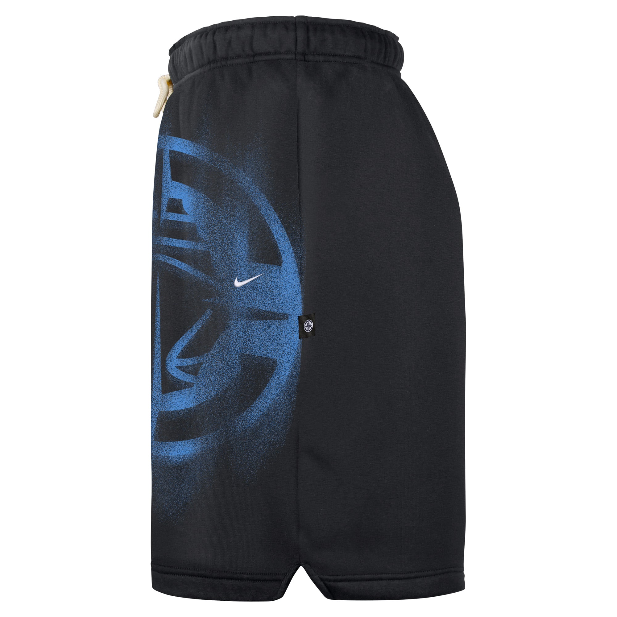Short de sport Nike LA Clippers 2026 Standard Issue Icon Fleece noir pour homme