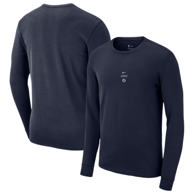 LA Clippers Nike 2026 Standard Issue Practice Long Sleeve T-Shirt - Navy