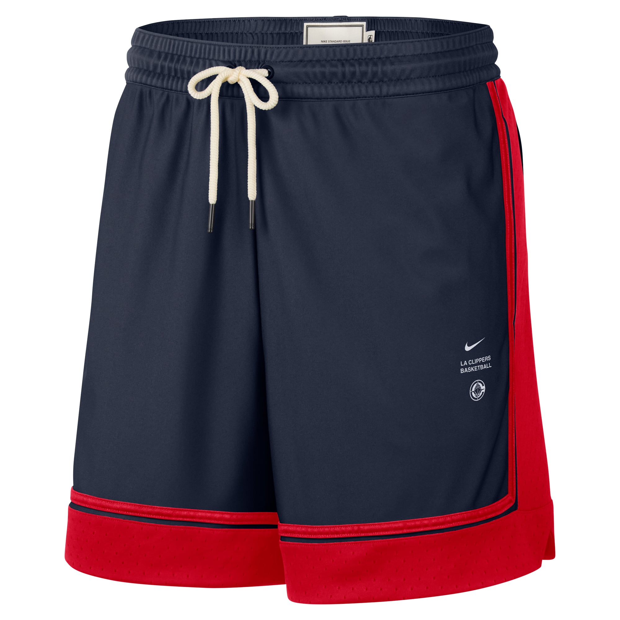 Short de match Nike LA Clippers bleu marine, édition standard 2026, pour homme