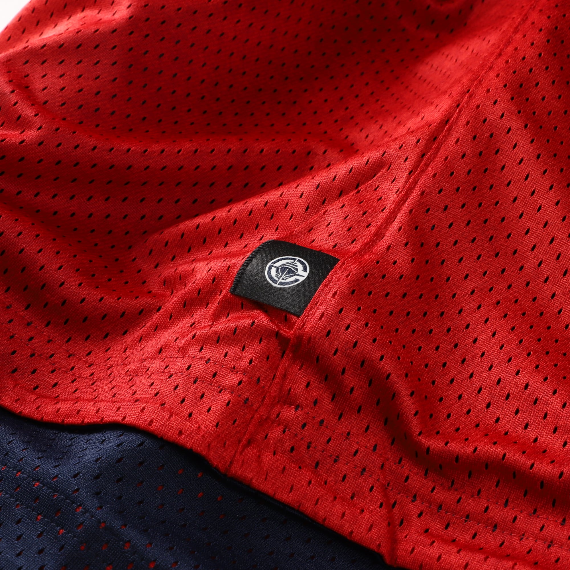 Maillot réversible Nike rouge/marine LA Clippers 2026 Standard Issue Practice Icon Mesh pour homme