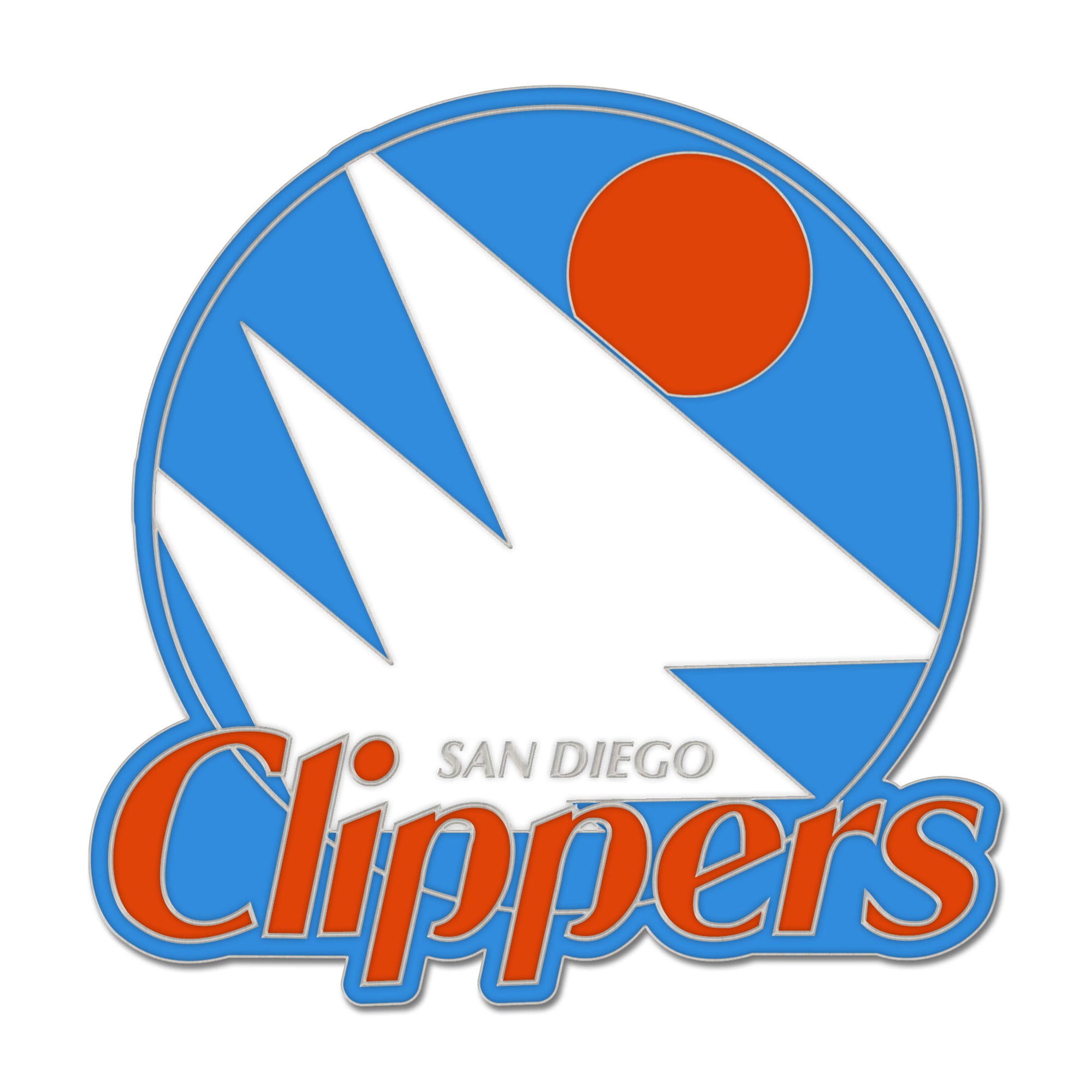 Pin de collection WinCraft San Diego Clippers Hardwood Classics