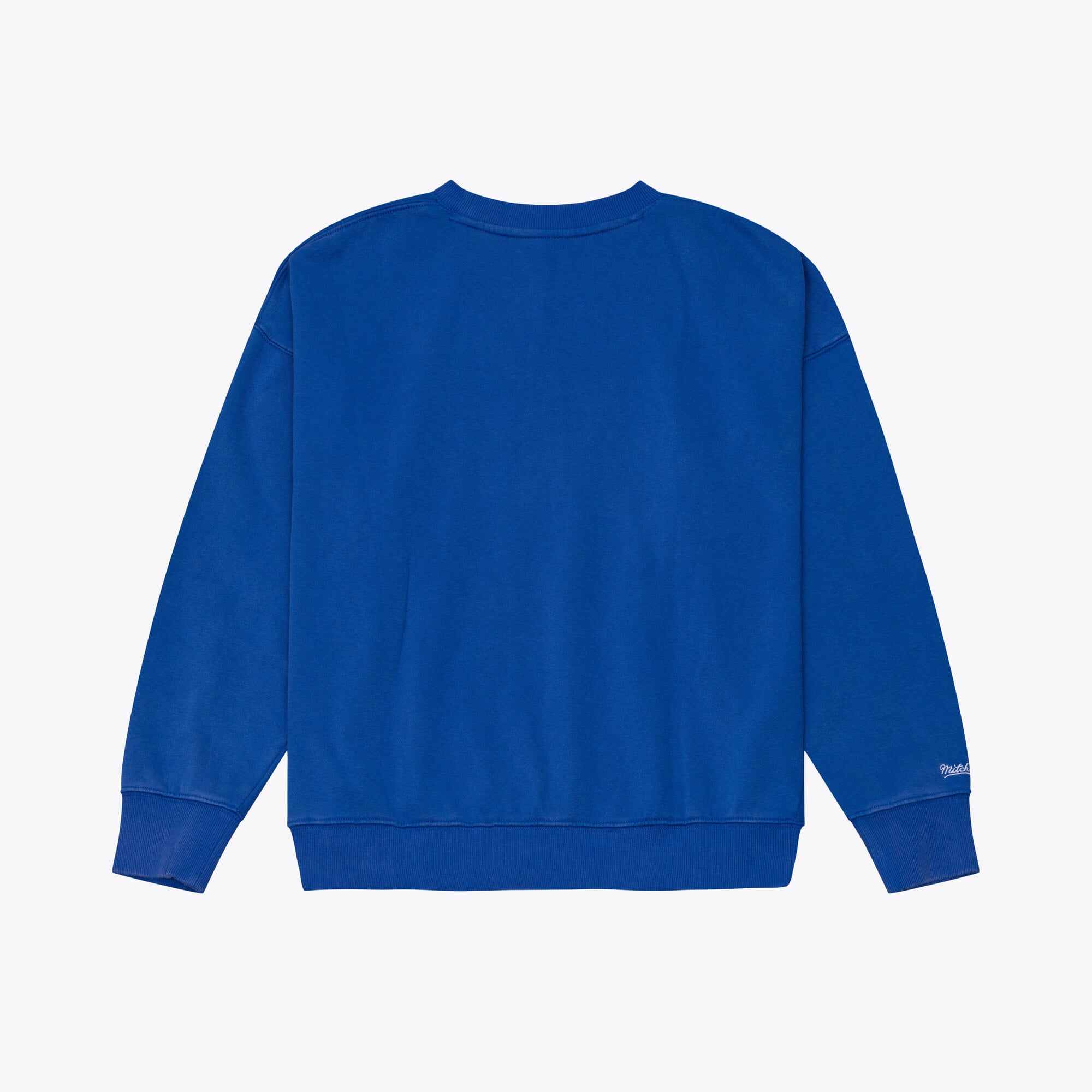 Sweat-shirt en polaire à micro-logo Mitchell & Ness Royal LA Clippers Core Essentials pour femme