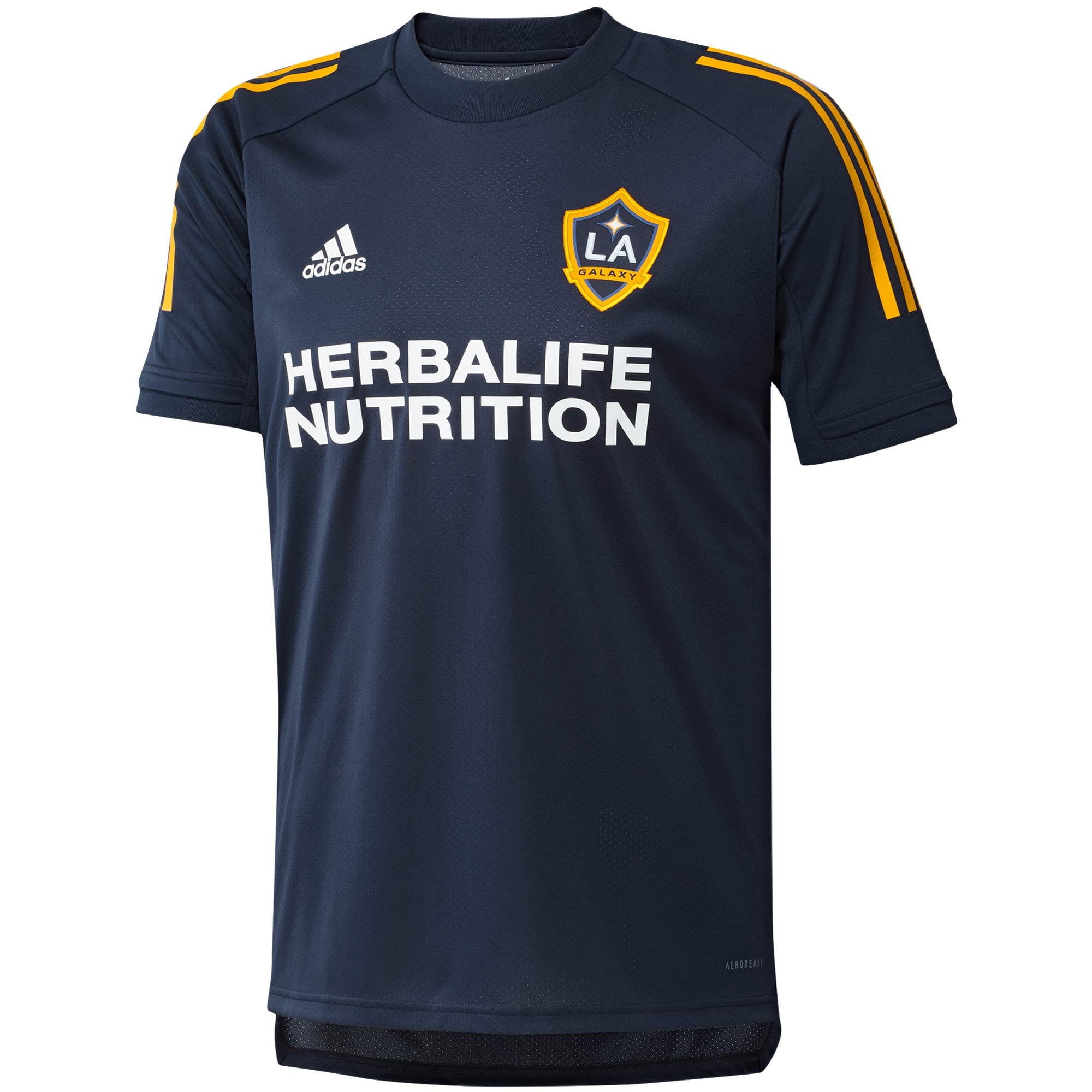 Men's LA Galaxy adidas Navy 2020 On-Field Training Jersey