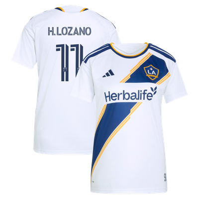 Hirving Lozano LA Galaxy adidas Women's 2026 The VeloCITY Kit Replica Jersey - White
