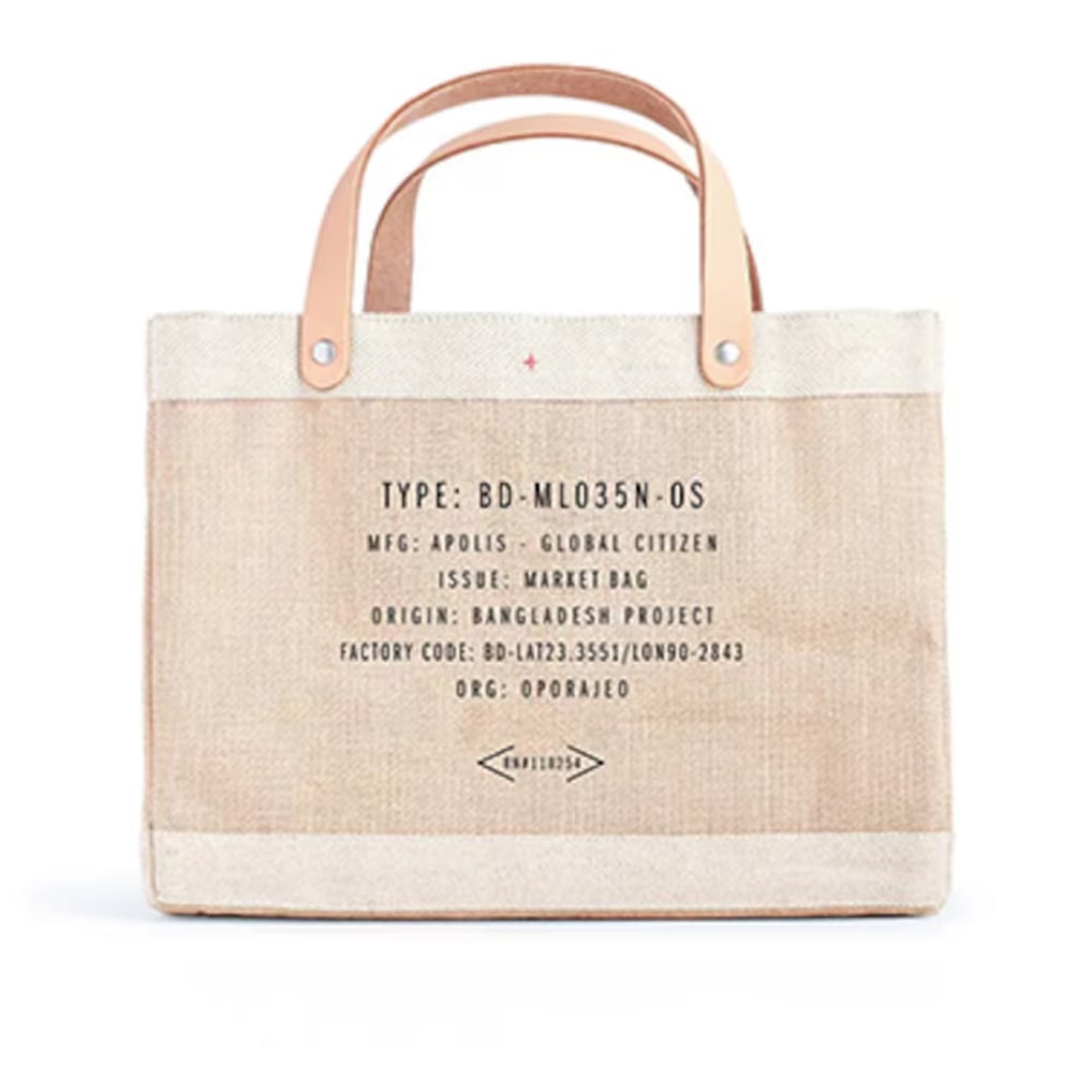 Sac de marché Apolis Natural LA28 Summer Olympics Superbloom Petite