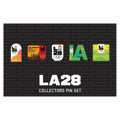 LA28 Collection Superbloom Pin de cinq broches