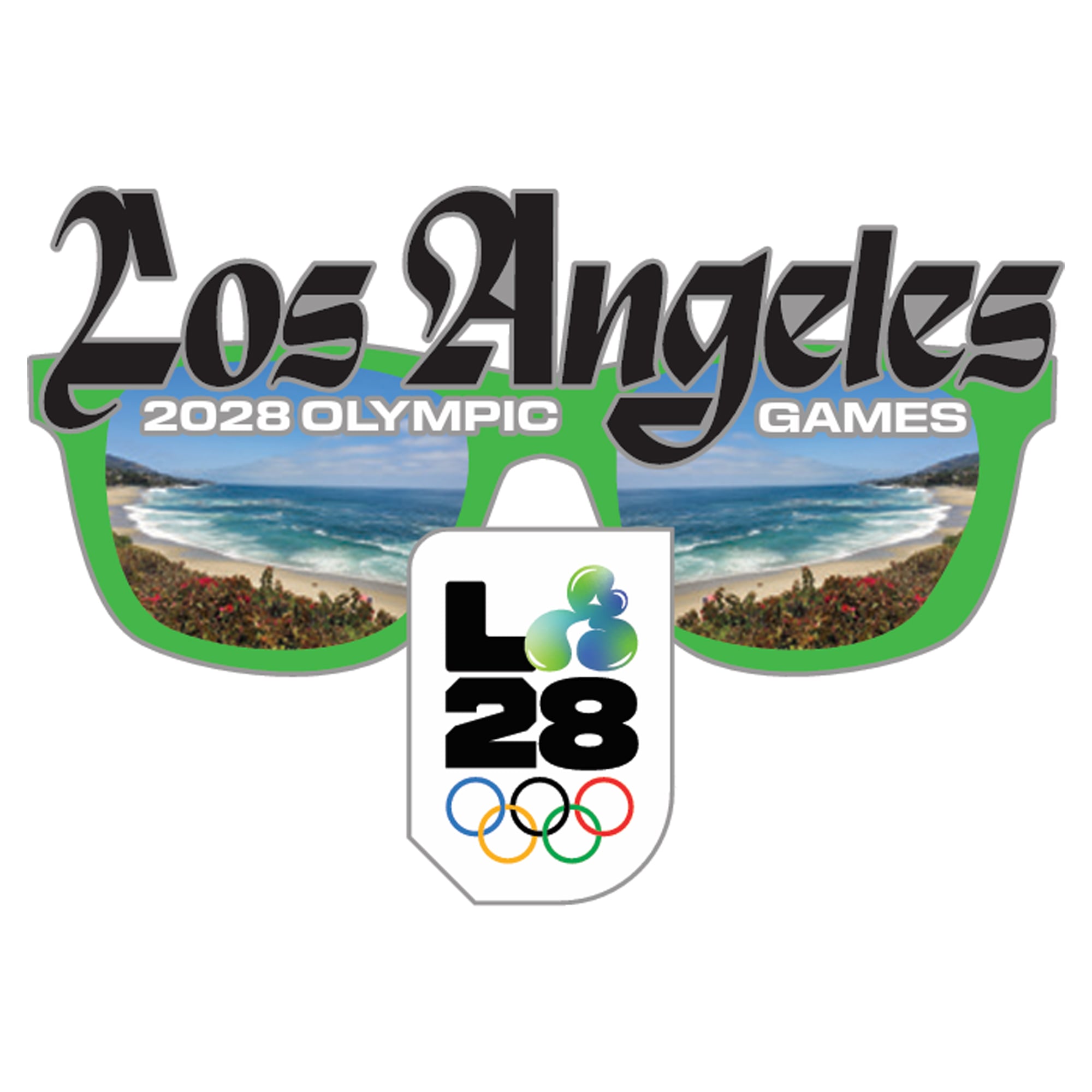 LA28 Superbloom Collection Sunglasses Pin