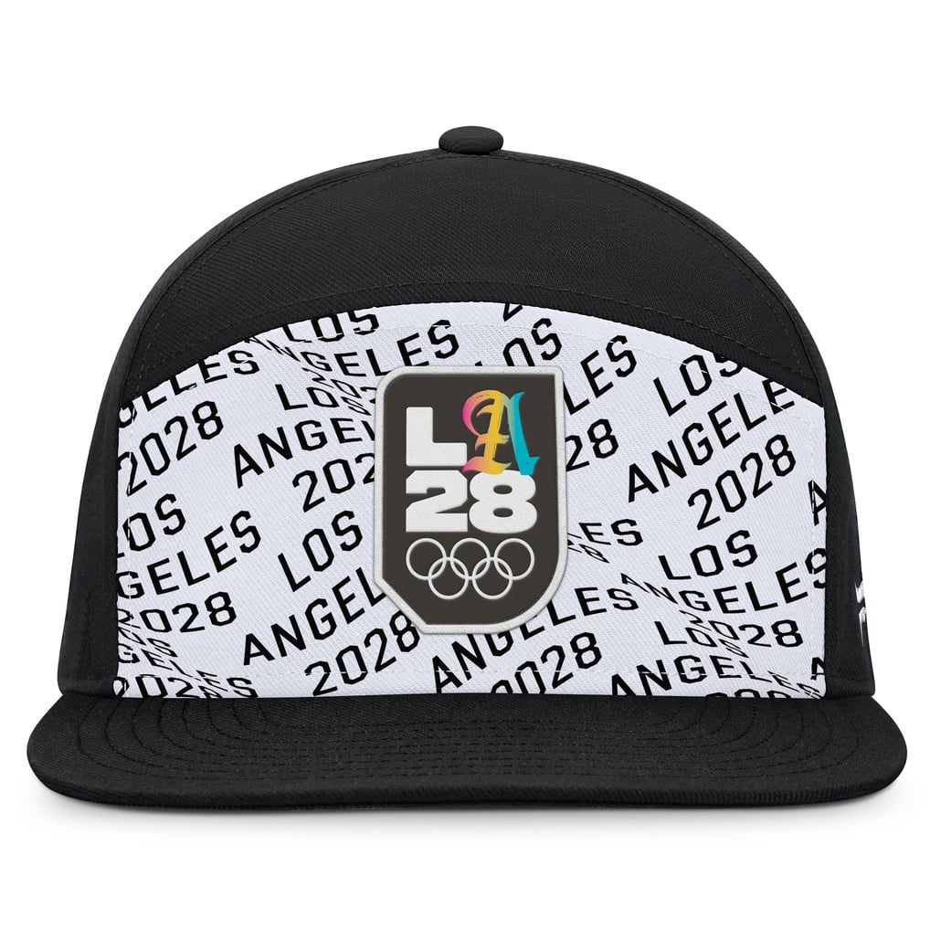 Casquette LA28 Jeux olympiques d'été Fanatics Cherry Snapback - Noir/Blanc