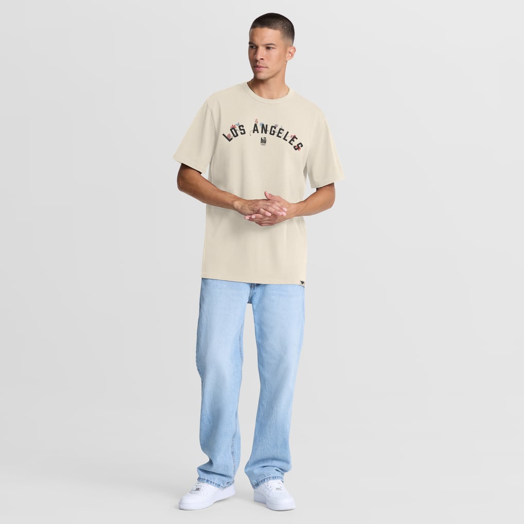 Men's Fanatics Cream LA28 Summer Olympics Bloom T-Shirt