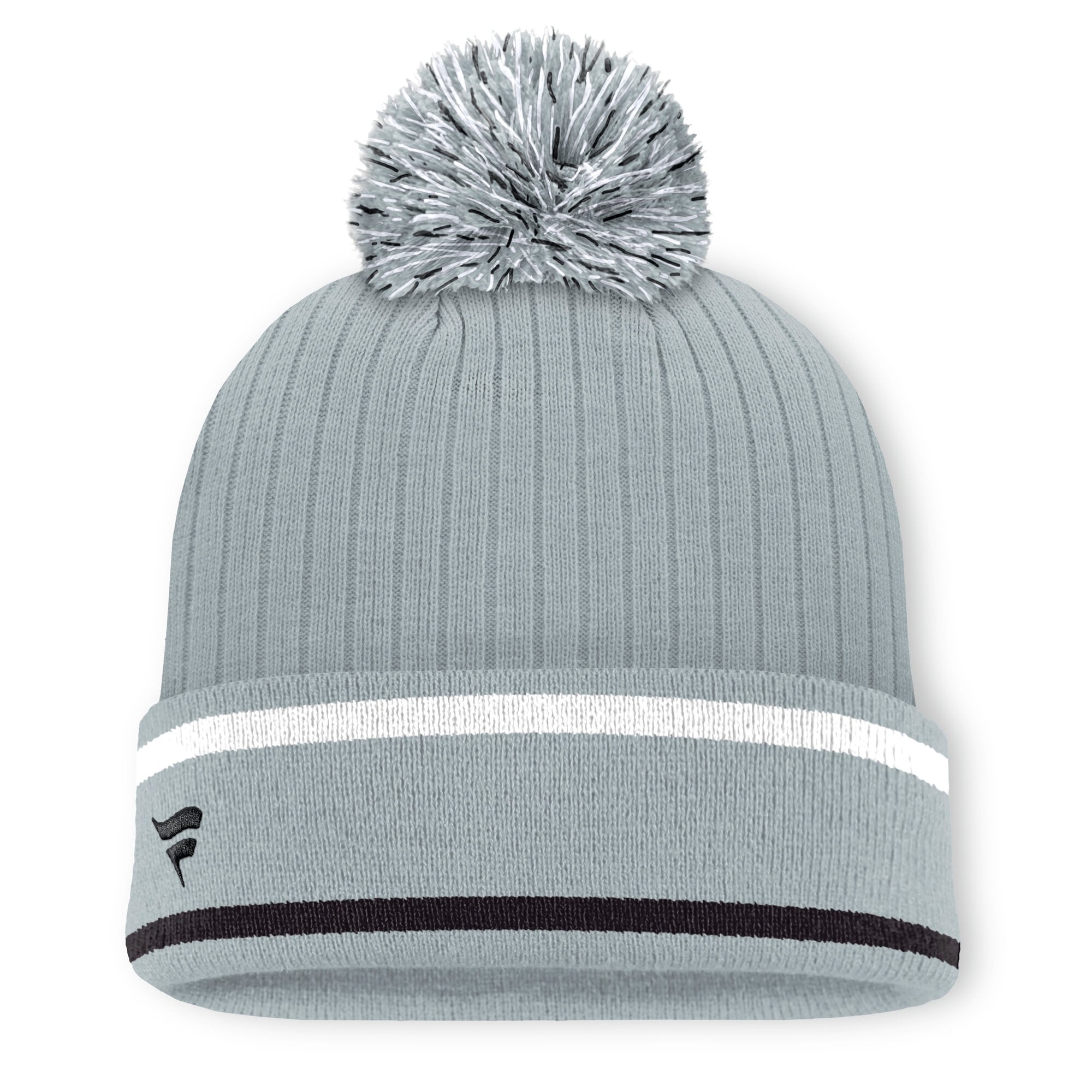 Bonnet à pompon gris Fanatics LA28 pour homme